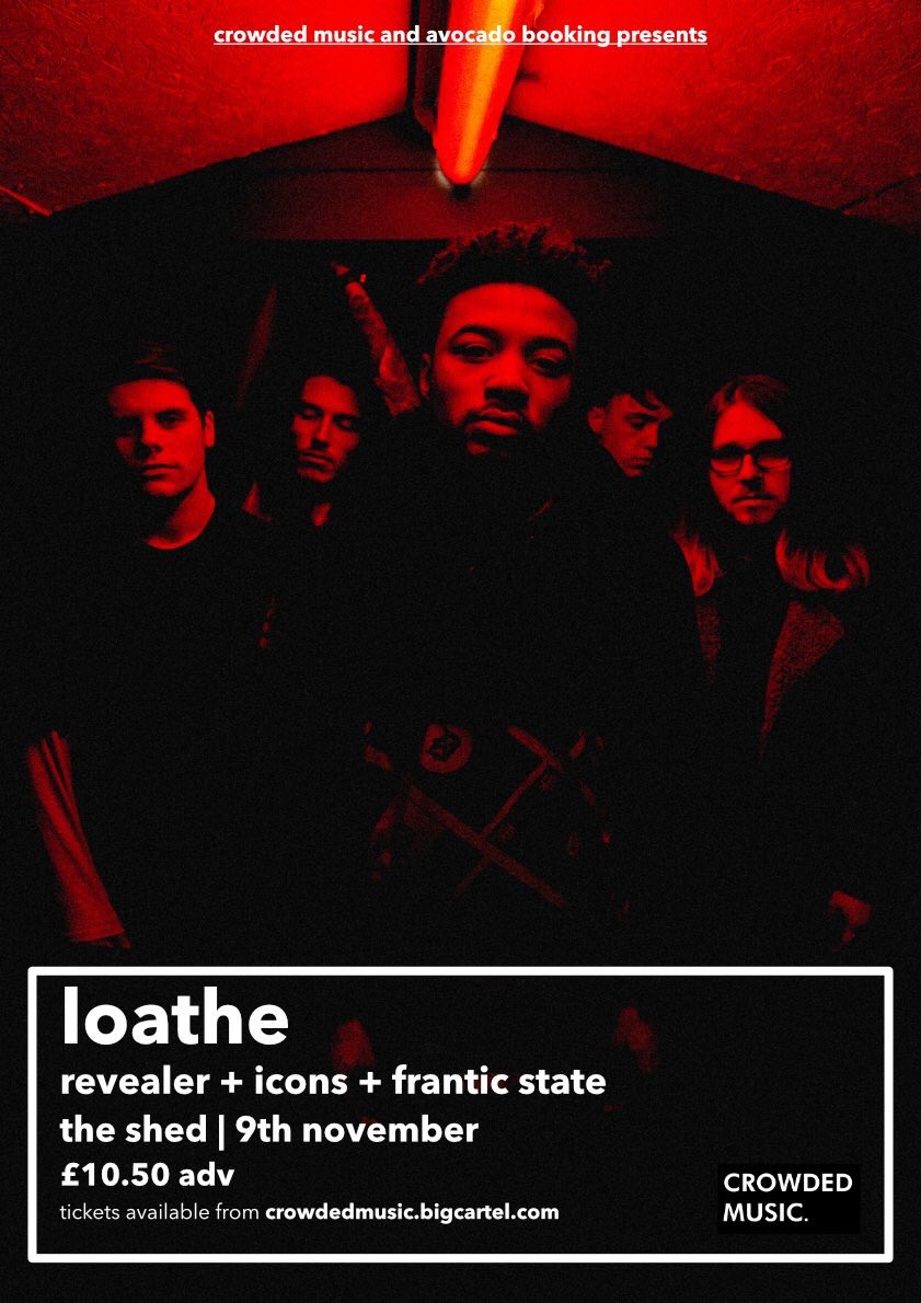 Our next show will be in Leicester supporting the incredible <a href="/loatheasone/">Loathe</a> in an 80 cap room, don’t miss out.