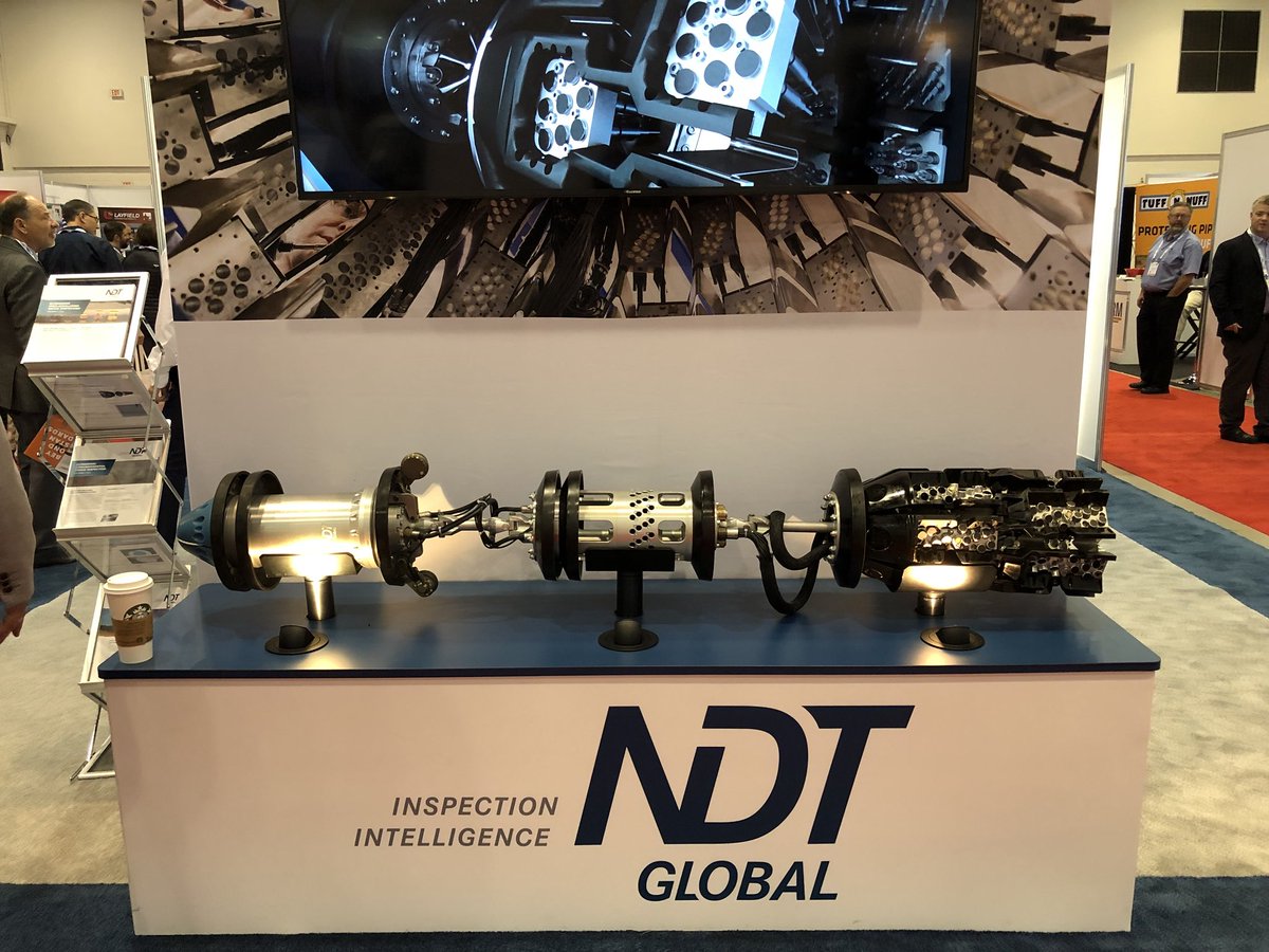 Stop by booth 713 and see <a href="/NDT_Global/">NDT Global</a> ! Learn about their ultrasonic pipeline inspection and data analysis.