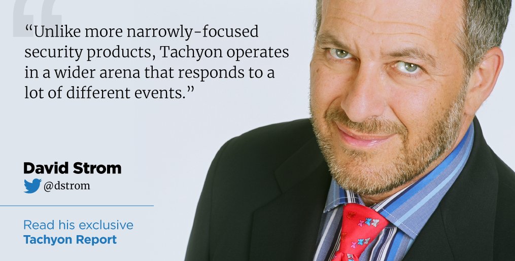 StuartOkinVP's tweet photo. @dstrom is one of the most respected authorities in the industry. If you haven't realized it yet, Tachyon is something you should know about. https://t.co/RtXjfegerg #CyberSecurity #EDR #TachyonVsTanium https://t.co/1WplMqJJAr