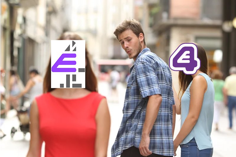 E4Tweets's tweet image. Looks like SOMEONE'S had a cheeky makeover...