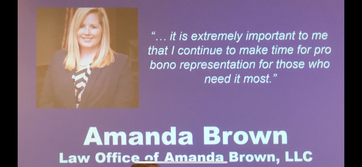 LaraFors's tweet photo. @SMWLawyers Congratulations to award winning members @amyfite and Amanda Brown today!  #MOBarMeet18 #prosecutoroftheyear #probonoaward https://t.co/3kWY834YUE