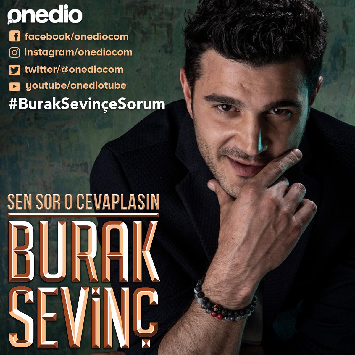 Burak Sevinç sorularını yanıtlamak için çok yakında Onedio’da! Merak ettiklerini #BurakSevinçeSorum hashtagini kullanarak bizimle paylaş. Sen sor o cevaplasın!
