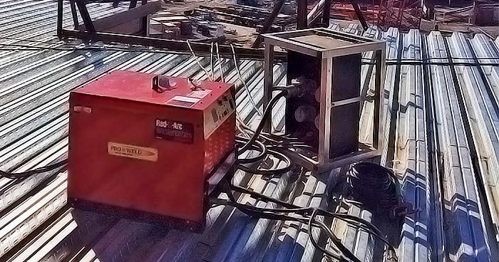 RedDArc's tweet photo. Stud welder and power distribution panel on a stadium construction site
https://t.co/093DbltwHP
#constructionsector #powerpanel #metalbuildings #studwelding #proweld https://t.co/WypSMkVUaO