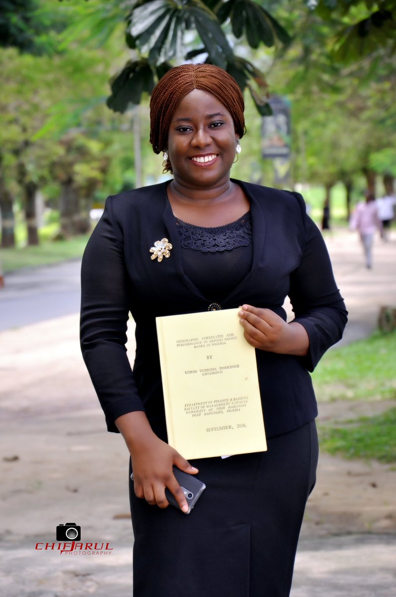 ucheoma_ezirim's tweet photo. And it was a successful defense today... Congratulations to me... Certified Finance Graduate... God over Everything...
#DaughterofKings
#Graduate
#Bethedonconference https://t.co/fvwZM5l9jD