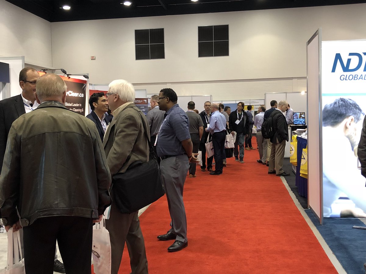 IPE_Calgary's tweet photo. Another busy day on the show floor! There’s still time to join us - open until 6:00 pm with networking receptions starting at 4:00pm https://t.co/qslEjlfPnG
