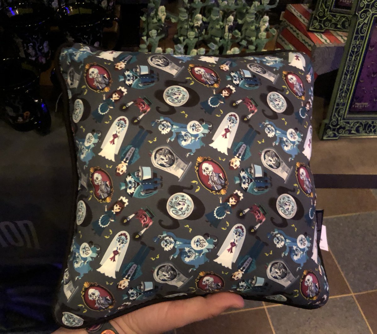 Wdw News Today On Twitter New Haunted Mansion Pillow 34 99