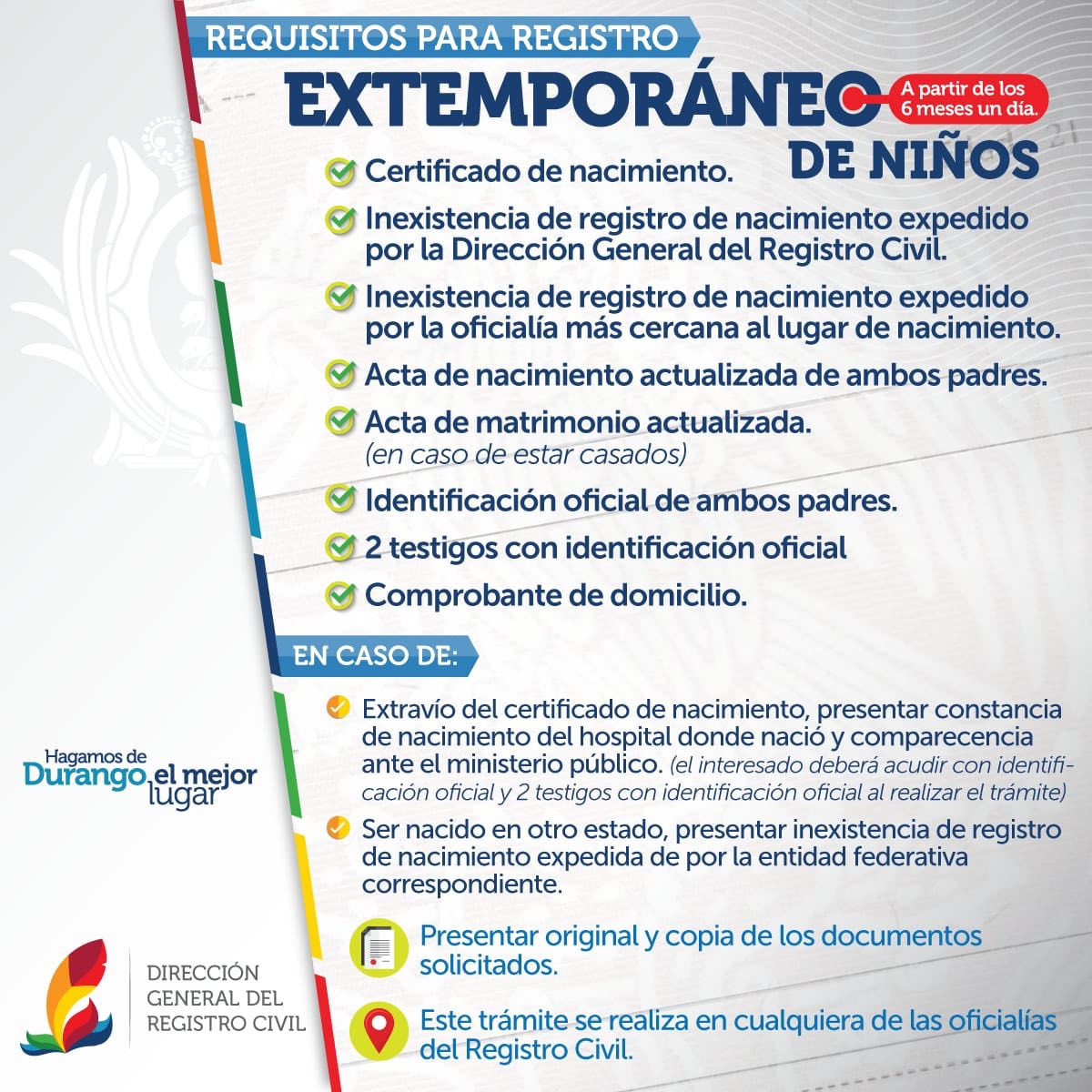 Que Se Necesita Para Registrar A Un Niño Niños Relacionados