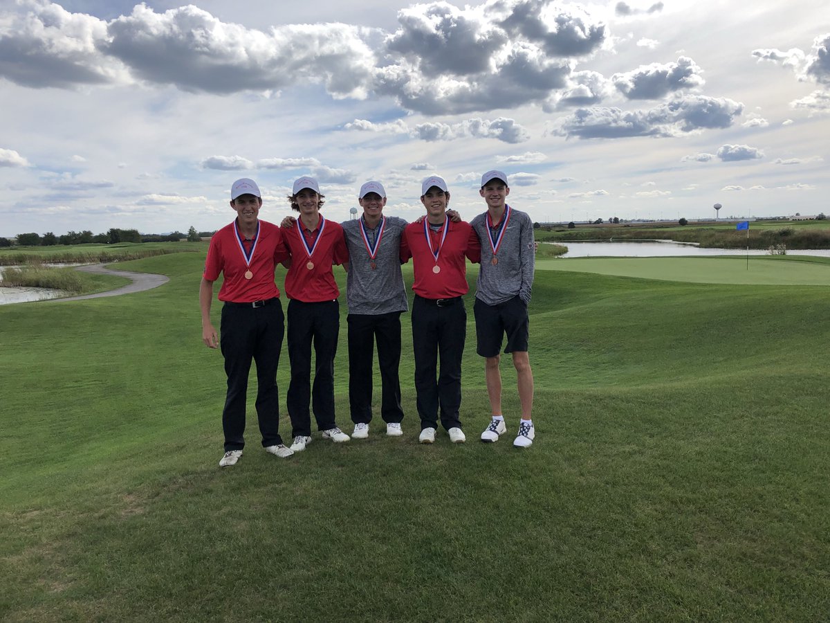 BenetBoysGolf's tweet photo. Varsity All-Conference Players.  Moran, Driscoll, Schuster, Heidkamp and Breen.  Congratulations https://t.co/nrgDNE1xUs