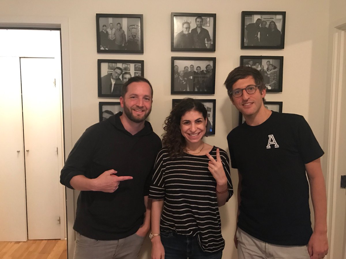 MattGoldich's tweet photo. New episode of @busypodcast with writer and performer @okjulia (Wild n' Out, Joking Off, author, "Please Don't Grab my P#$$y" on bookshelves in October) about celebrity baby names, watching horrifying Netflix documentaries on dates, and potting plants.

https://t.co/YQ68y84AsX https://t.co/pdPZue2pQy