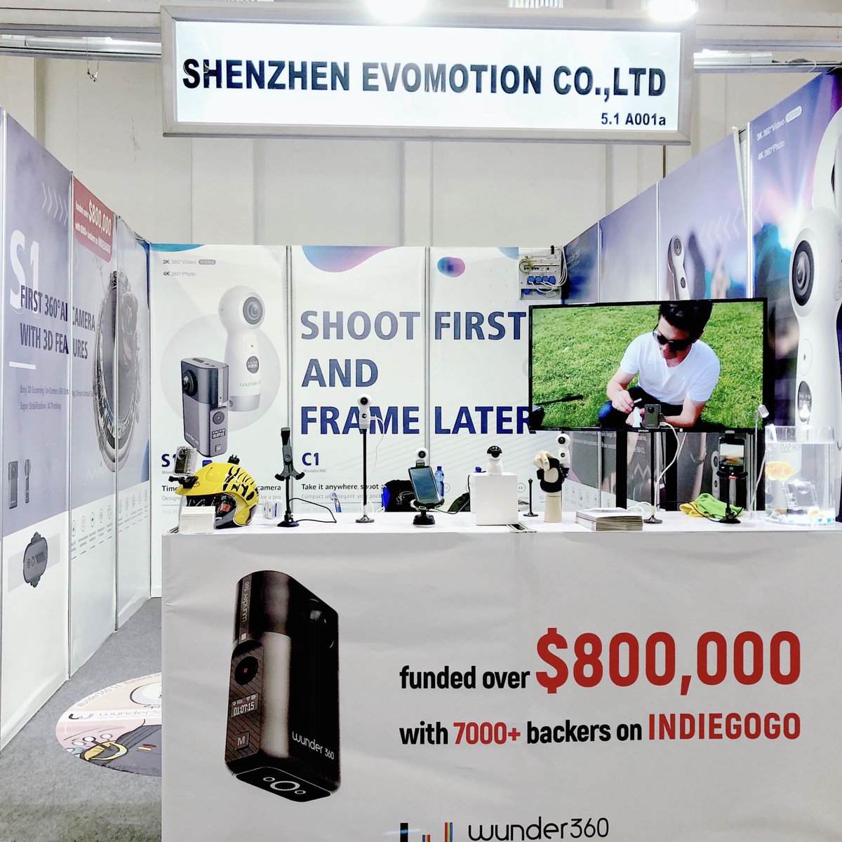 wunder360's tweet photo. Here we are at Photokina, Cologne. Are you here too? Come and say hi! #photokina #photokina2018 #wunder360 #360camera https://t.co/U5ZLBsflcq