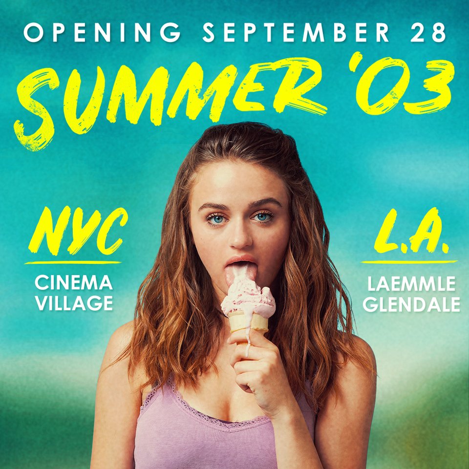 BlueFox_Ent's tweet photo. STARTING THIS FRIDAY @Summer03Movie will be playing in LA and NYC!
Get your tickets NOW before we sell out: https://t.co/Y7Be7uZ5H0 🍦 https://t.co/3Nj2yRUbEm