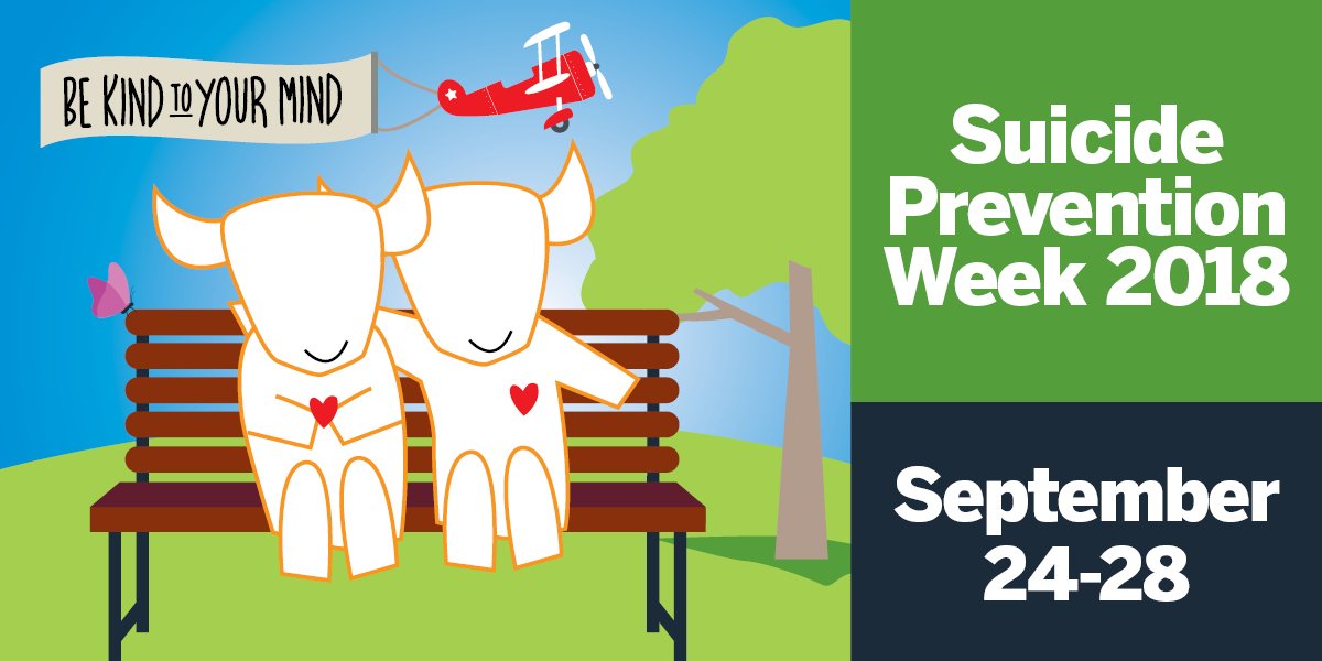 Healthyhorns's tweet photo. Raise awareness for suicide prevention by joining @UT_CMHC at Suicide Prevention Week events. Free T-shirts and food while supplies last! https://t.co/RerwqUvk3u #utspw https://t.co/1Lf5yBjJeO