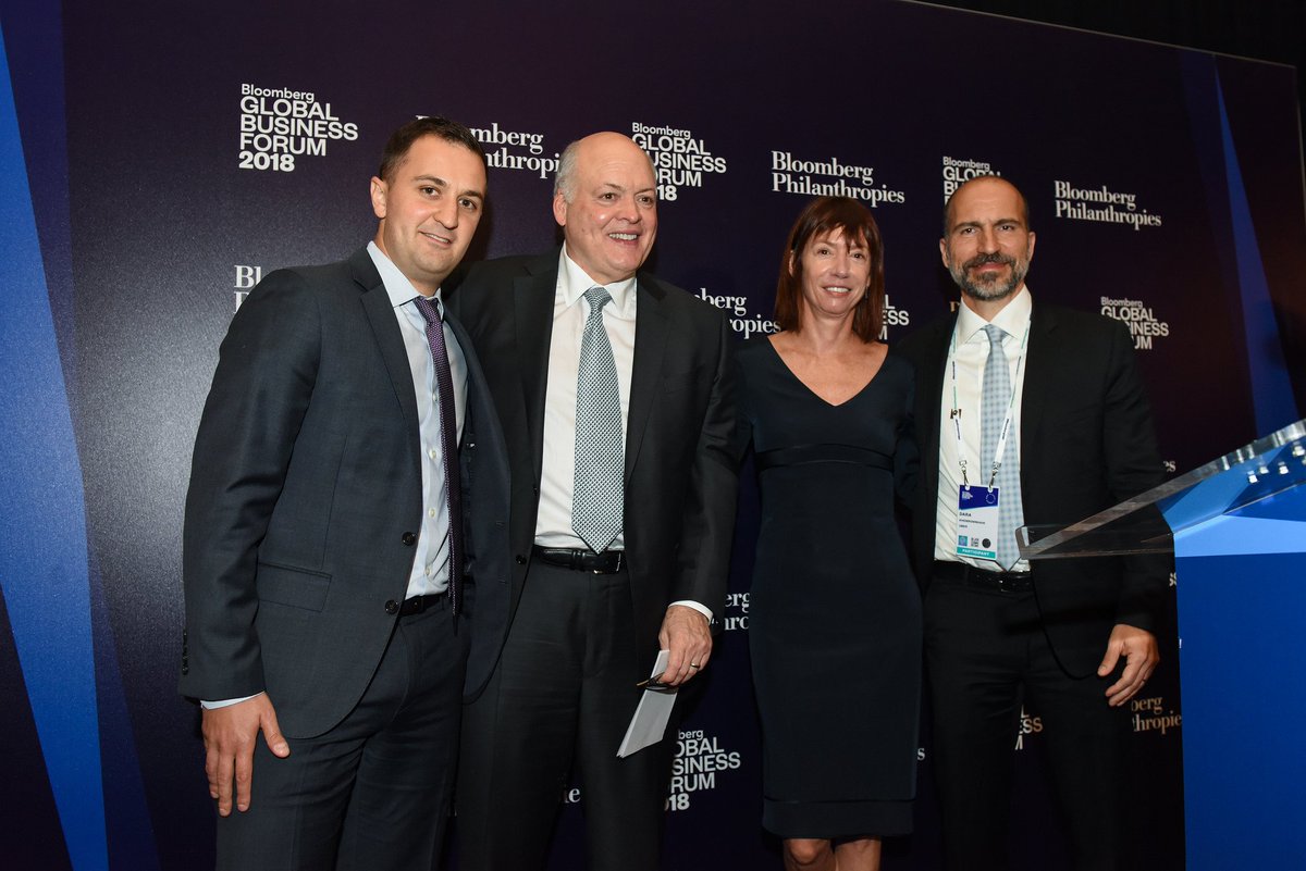 MikeBloomberg's tweet photo. .@Ford, @Uber &amp; @Lyft's unprecedented commitment to sharing data through the @SharedStreetsio platform will give cities &amp; mobility companies new tools to manage congestion, save lives &amp; cut emissions: https://t.co/3M7XMOSkqe #BloombergGBF https://t.co/xRYOcEEUlV