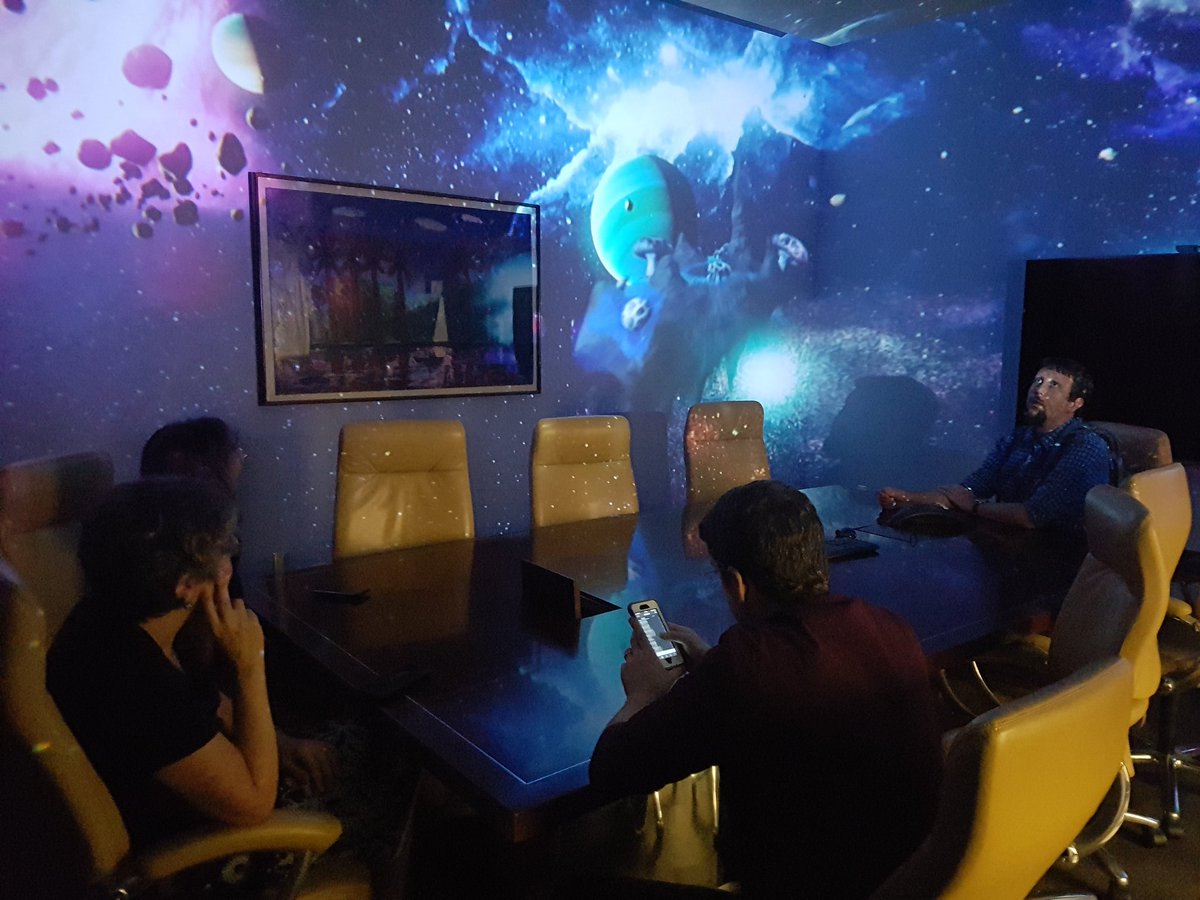 BroomxTech's tweet photo. Set up of the #MKPlayer360 at the #UCLA university in Los Angeles!
The first MK360 in USA will create immersive environments for educational &
research purposes, in none the less than the prestigious UCLA Library ! #VR #education #university https://t.co/KO4pSJxJec