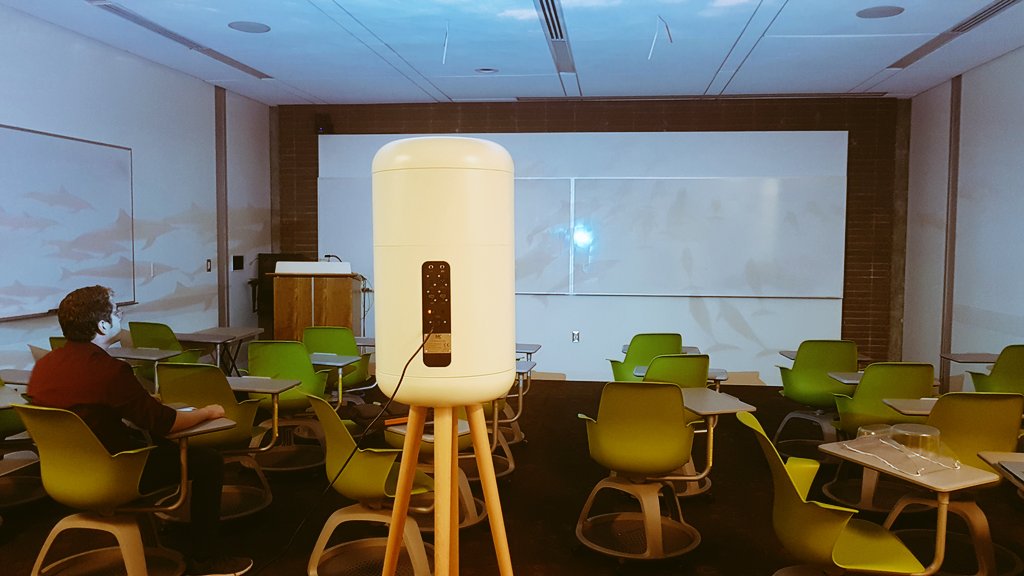 BroomxTech's tweet photo. Set up of the #MKPlayer360 at the #UCLA university in Los Angeles!
The first MK360 in USA will create immersive environments for educational &
research purposes, in none the less than the prestigious UCLA Library ! #VR #education #university https://t.co/KO4pSJxJec