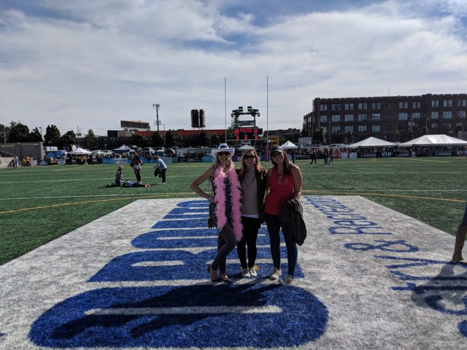 Holly_dv's tweet photo. When @ashtonsims26 hair looks better than yours blowing in the wind.. thanks @TOwolfpack for a great day! Bachelorette to remember #linedancingchamps #bachelorette https://t.co/VL6RDUwoVO