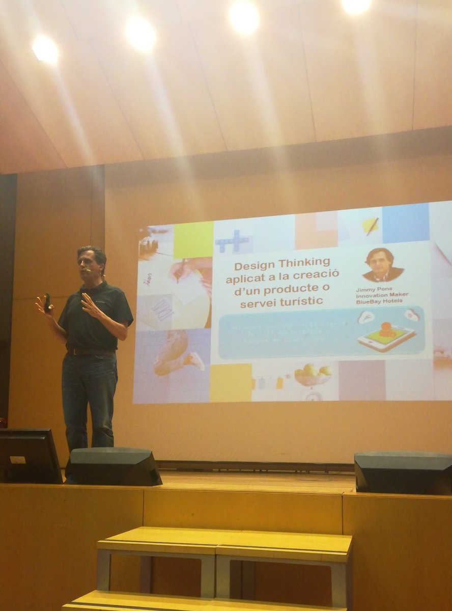 CeliaDonet's tweet photo. Brutal conferencia de @jimmypons en las jornadas #TurismeIntel2018
Una presentación super amena de la que me llevo muchas claves y consejos para mejorar un servicio o experiencia https://t.co/IW6WS8rmkc