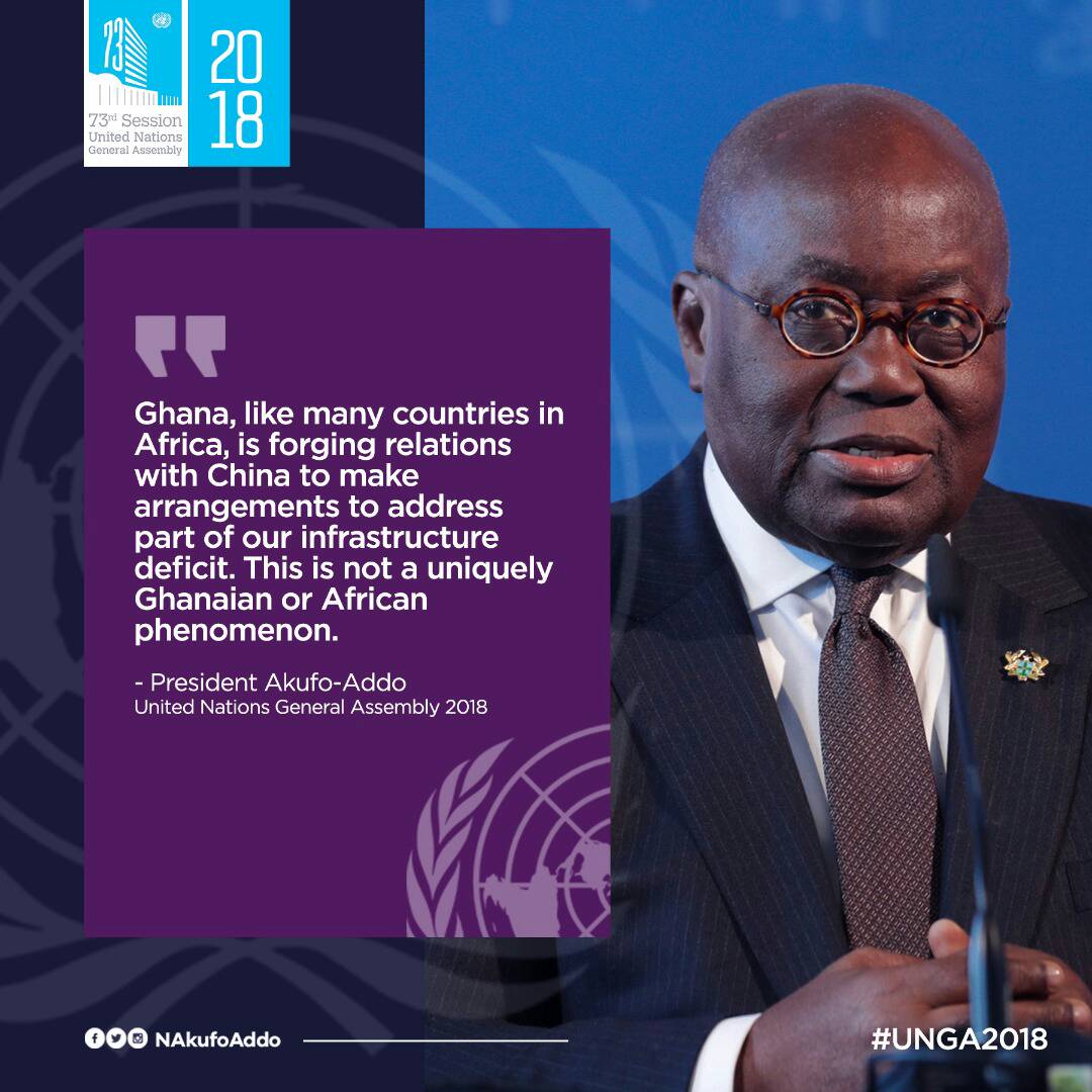 NeNeSas's tweet photo. #PresidentAkufoAddoSpeaks
#73rdUNGeneralAssembly2018 #followYourPresident @NAkufoAddo @Clickmanteaw @lentsuah @kaessuman @ikbonney @TynaNarteh @opoofo @KwameGyan @afiaoware @LisgeeA @4jour @Joy997FM @Adomonline @moigovgh @GhanaPresidency @GabbyDarko @AbbanyawYaw @royaltcafe2012 https://t.co/mMma1KvuMz