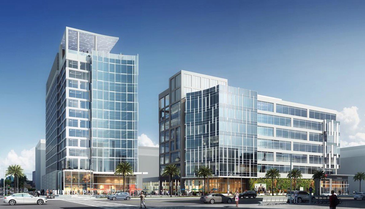 ONESIR's tweet photo. .@metropicasfl has unveiled the design of its first office building and hotel. As construction progresses its clear how this project is changing the way people live, work and play in #WestBroward. #OnlyWithONE #DevelopmentDivision https://t.co/3h7soJdXN4