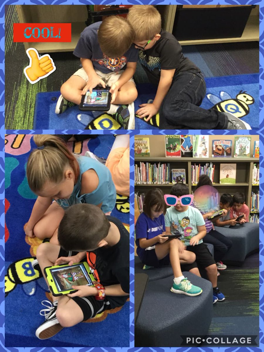 CE_Library's tweet photo. Future fashion designers at work! 2nd #cecheetahs creating new pants for Belbum the https://t.co/qh6Nv8sAzE https://t.co/RygzFMNZli