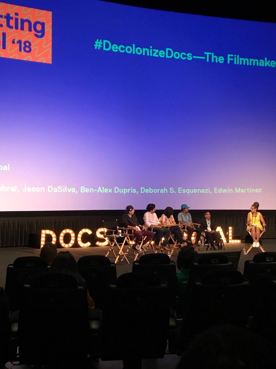 americareframed's tweet image. #DecolonizeDocs: @americareframed Season 4 @CityofTreesFilm filmmaker #EdwinMartinez at #docsgetreal @IDAorg #AmDocinthefield #povinthefield