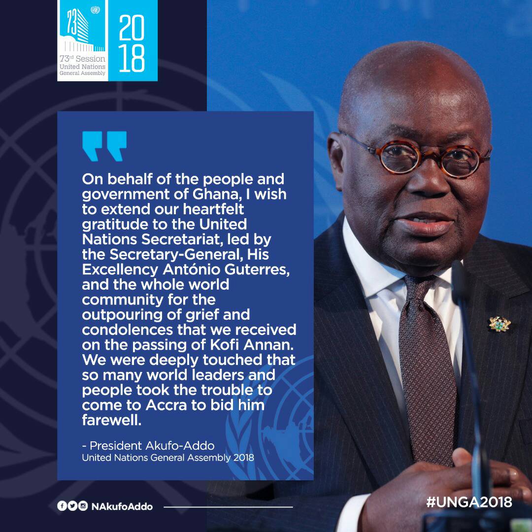 ENanakwesi's tweet photo. #PresidentAkufoAddoSpeaks
#73rdUNGeneralAssembly2018
@AbbanyawYaw @Clickmanteaw @DarkwaJones @KwesiCitizen @OhemaaSolace @ikbonney @LisgeeA https://t.co/0HOpkwQqLA