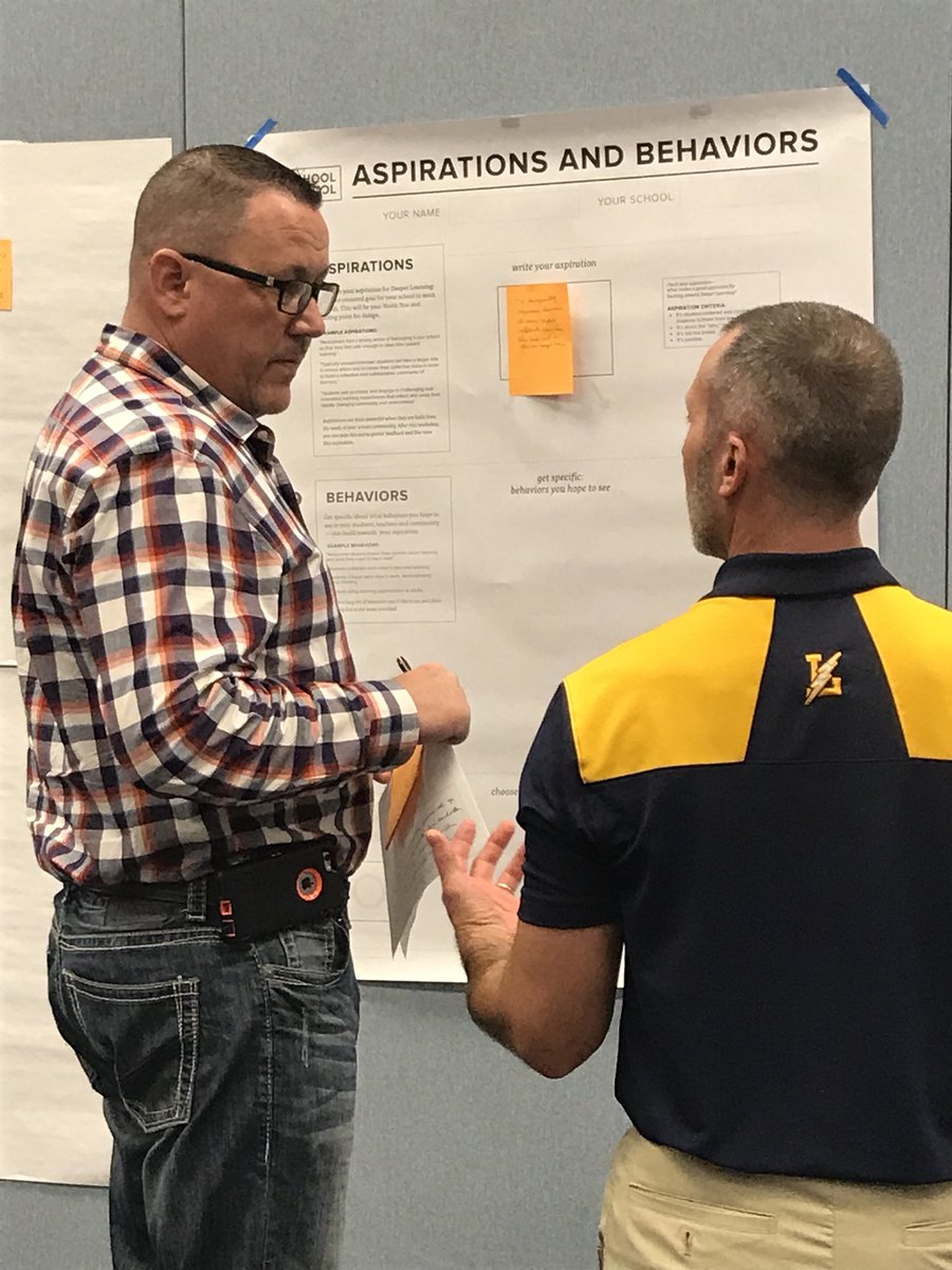InnovationLab12's tweet photo. Principals discussing aspirations for their schools.  @schoolretool #DesignThinking #innovation https://t.co/YwhnZgMDRe
