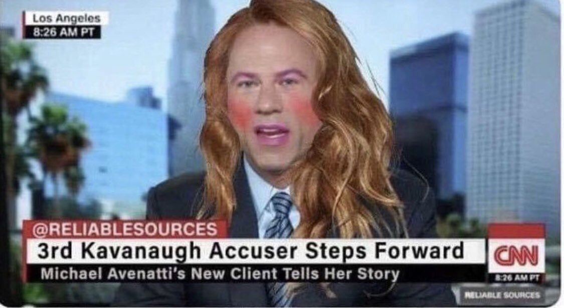 KitschyMs's tweet photo. @unseen1_unseen The vomit @SenBlumenthal spewed is #Lies #Slander #Defamation & #CharacterAssassination I hope #BrettKavanuagh sues him &other #DirtyDemocrats &the #MeTooLynching #FakeVictims #BelieveSurvivors NOT #LIARS #CreepyPornLawyer #BASTA scum #ComfirmKavanaughNow #CallTheVoteFriday https://t.co/RSBXLeucJX