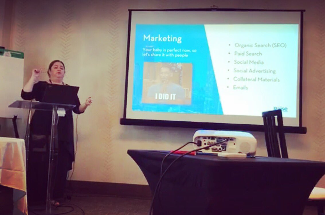 CGCGiving's tweet photo. In case you missed it, our CMO, Jen, hosted a session at @OneCause #Raise2018 about how to do a website audit even if you aren’t an IT professional. You can still check it out on our Facebook! https://t.co/F6a4hab3nB