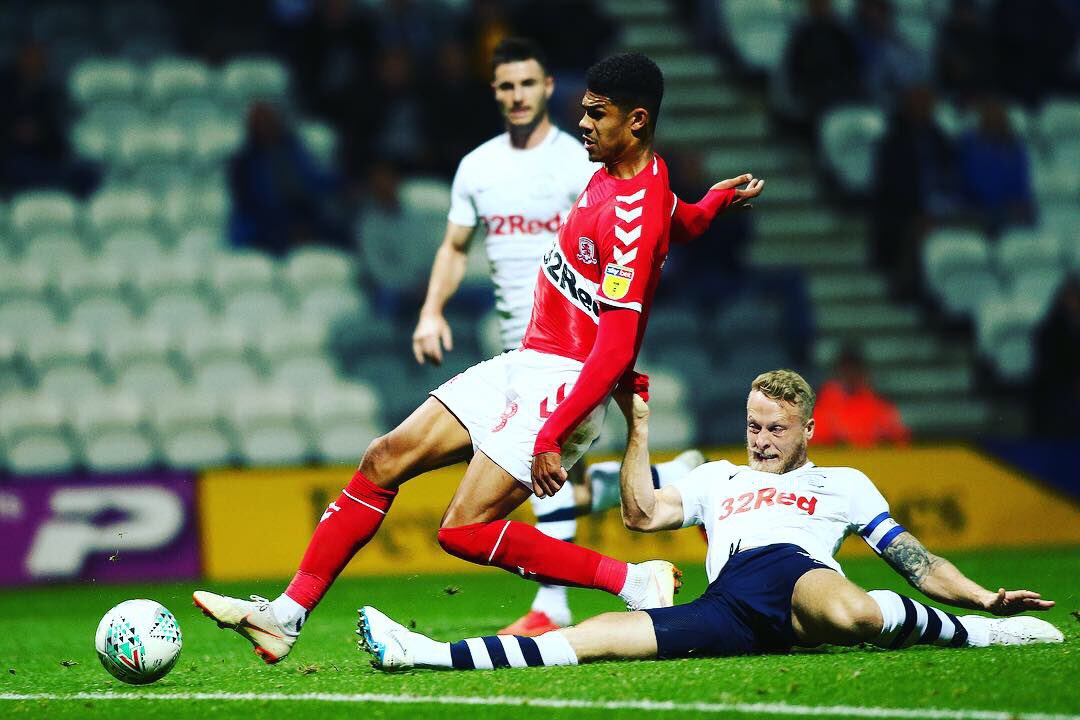 A few of my favourite pictures from last night at Deepdale. #mfc #boro #utb #middlesbrough #CarabaoCup