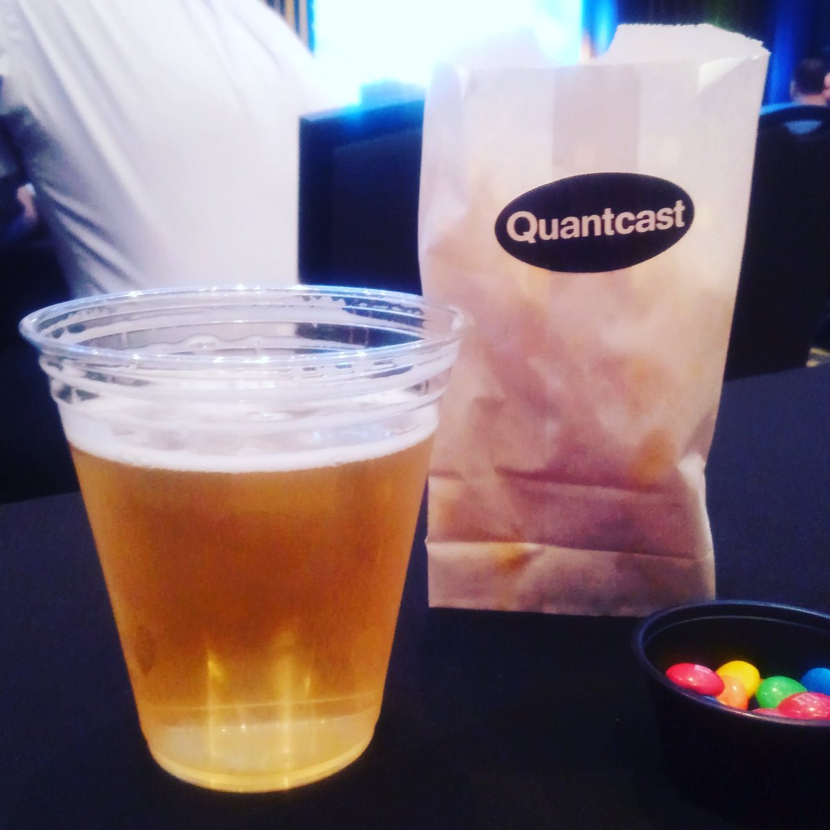 purcell_jm's tweet photo. Thanks for the snacks @PromoSeminar @Quantcast #milbps #tequilashots https://t.co/tckMj1Aiwr