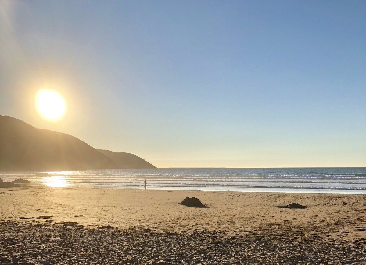 putsborough's tweet photo. This evening on #putsborough #beach in north #Devon beautiful walk in #September #sun #staycation #dog #friendly https://t.co/xGMZkGynAv