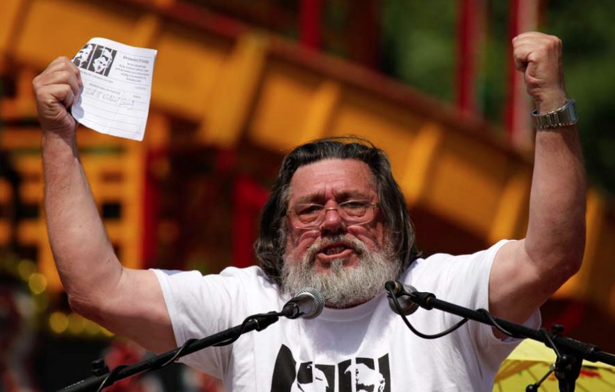 Happy birthday to our Marra Ricky Tomlinson, pictured speaking at the 2013 Gan canny Ricky. 