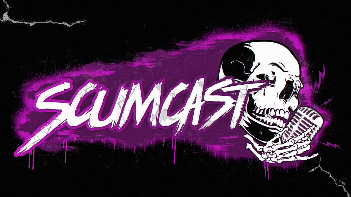 #scumcast will be THIS Saturday at 4PM CST. Appreciate any support we may get since the show will held later. Thank you guys