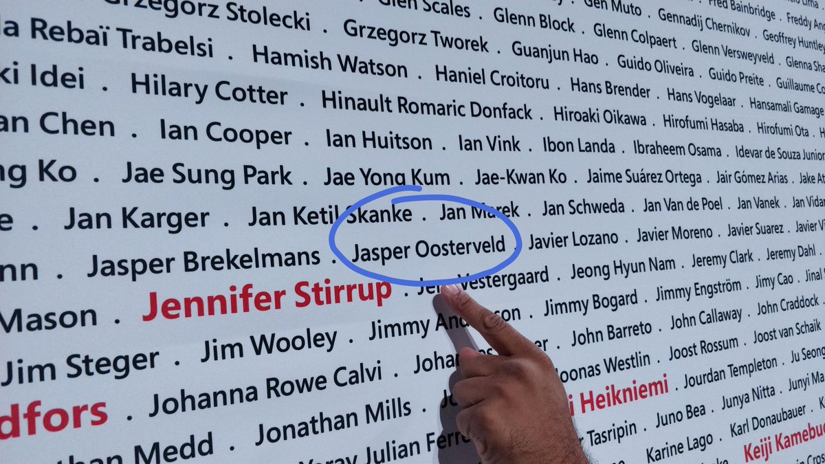 oudendorp's tweet photo. Several colleagues are on the #MVPwall at #MSIgnite. @ronnydejong @BertWolters @jasoosterveld @bgelens https://t.co/GNr7Gu06UX