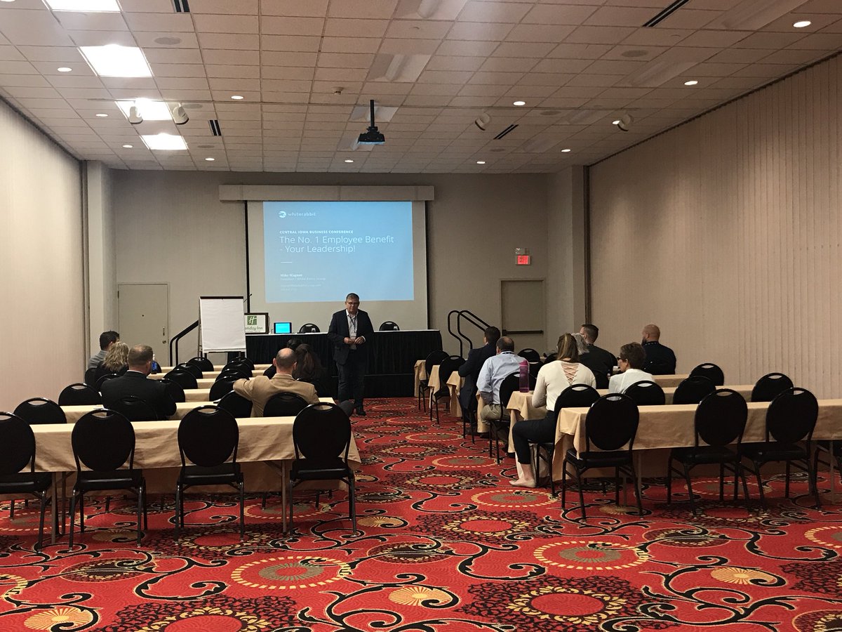 Urbandalechmbr's tweet photo. BREAKOUT SESSION: #MikeWagner of #WhiteRabbitGroup discusses The No.1 Employee Benefit that Wins the Talent War! #CIBizCon https://t.co/EgyFBK9IjH