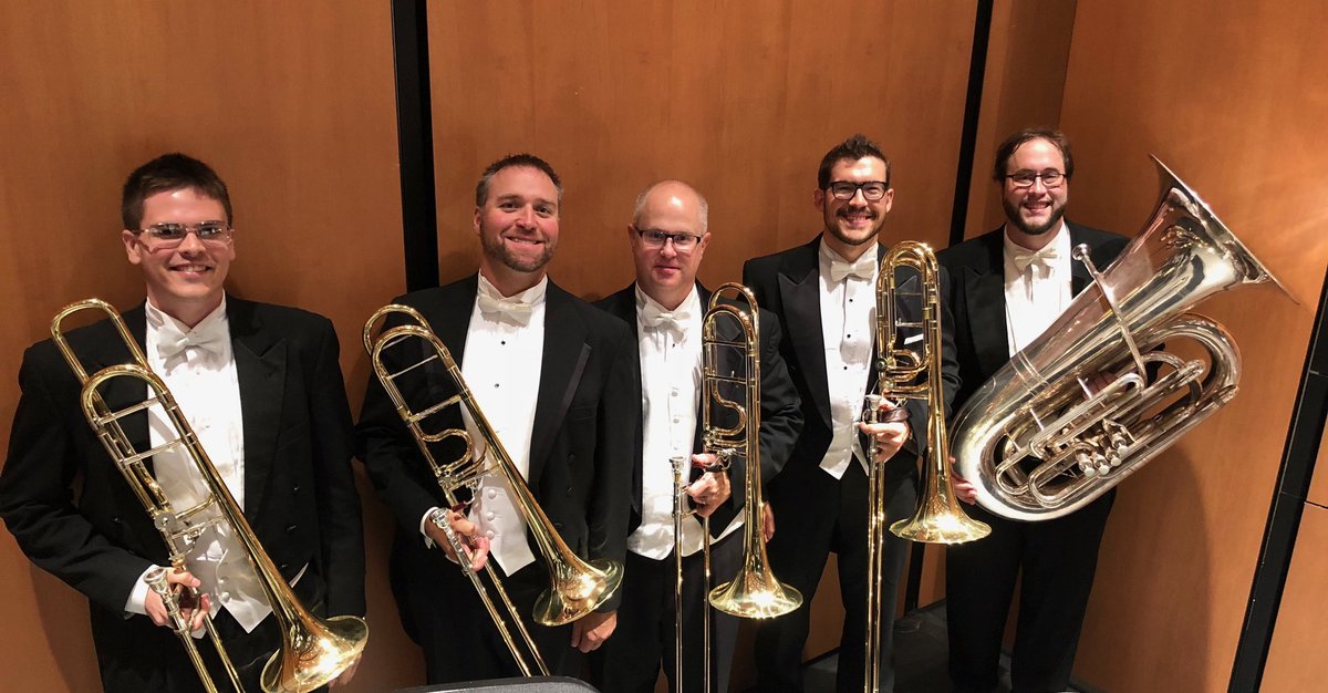 CaseyMadayMusic's tweet photo. Spent last week with some of my favorite people making some great music with @willbakermusic @Tuba_Bo Bill Mann, and the @DMSymphony . #mahler #edwardstrombones #musiciniowa #lowbrass https://t.co/f3C870YU7M