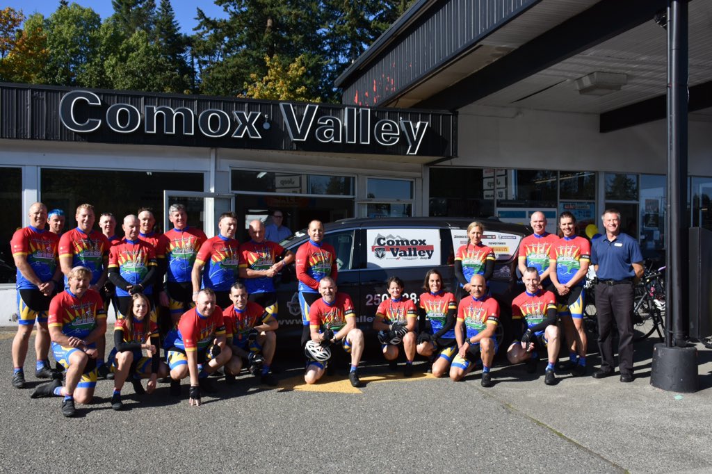 Thank you <a href="/ComoxDodge/">Comox Valley Dodge</a> for having us to your dealership this morning and all you do #ForTheKids