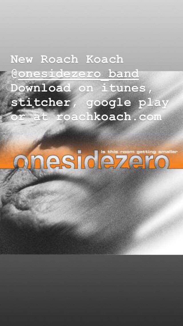roachkoach's tweet photo. Get that new Roach Koach, talking about Is This Room Getting Smaller by Onesidezero. 
https://t.co/b1bibBkASg
#numetal #onesidezero https://t.co/fo1mVtKbd4