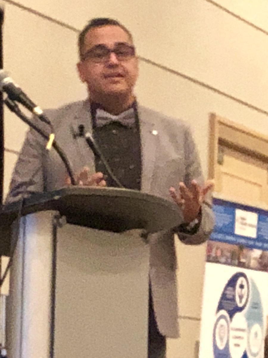 Grateful to be inspired by Corey O’Soup at the @UnitedWayRegina power lunch. We need to invest in our kids! I feel blessed to be an educator.  #allthatkidscanbe #unignorable #bowtiesrock #secretpath