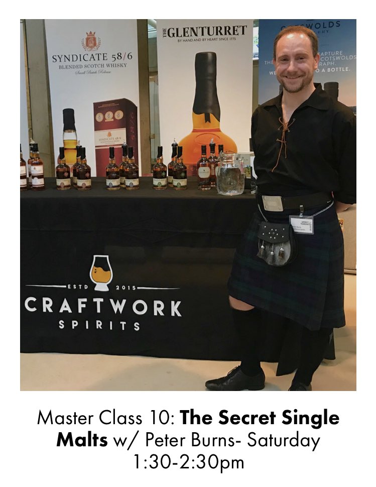 CraftworkSpirit's tweet photo. We are almost ready for the @BanffWhiskyEx this weekend! We have some awesome new pours to share with you at our tables and a truly spectacular lineup for our masterclass hosted by Pete - definitely not to be missed! https://t.co/0dC8vKPyLy https://t.co/w3cUcSR07h