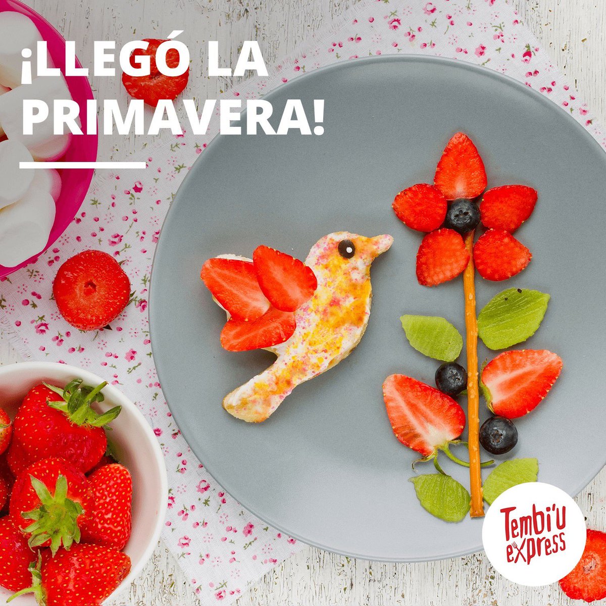 tembiu_express's tweet photo. ¡YA ES PRIMAVERA!  🌸🌺🌼
Así que, te mostramos de qué forma la recibimos en #TembiuExpress 😁 https://t.co/vcQuIVhFL0