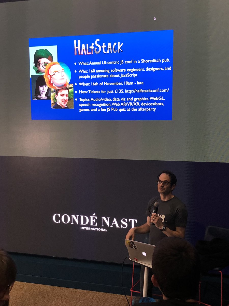 bettiolo's tweet image. Free tickets to #halfstack at #lnug #london @LNUGorg