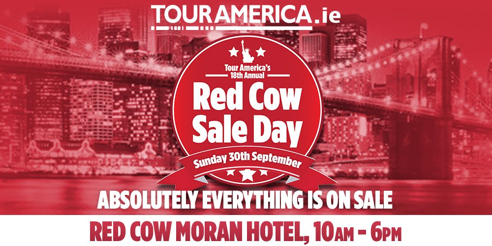 RT, Follow &amp; Tweet #TourAmericaSaleDay for your chance to win a €100 One for All Voucher! Our annual SALE DAY is taking place this Sunday!