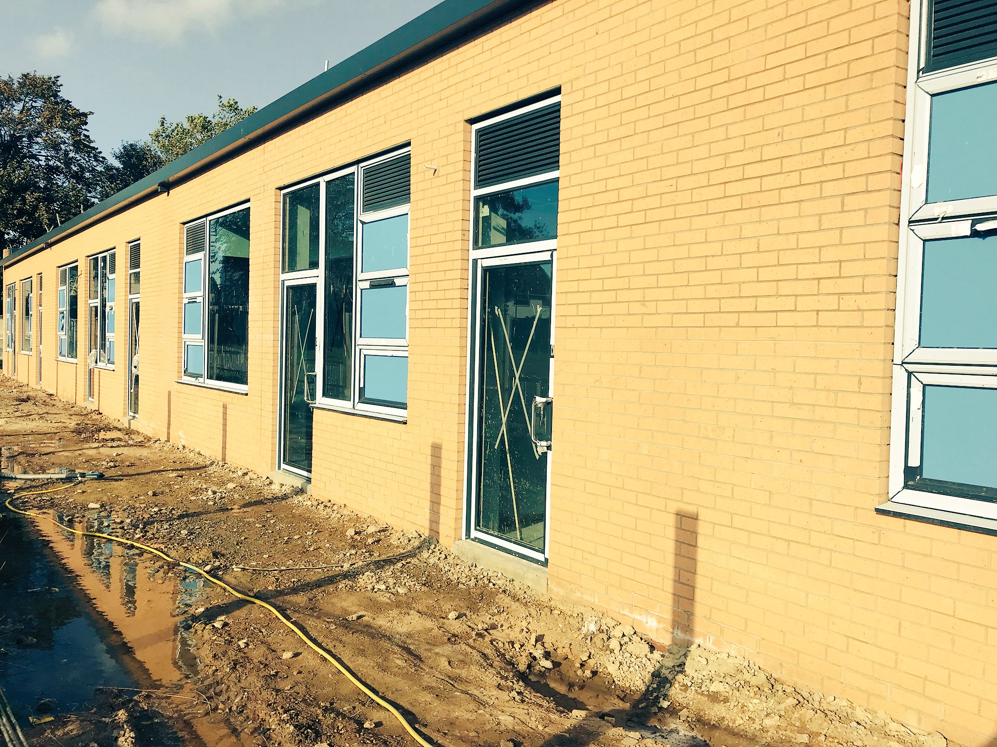 Dinnington First on Twitter "School coming along nicely. Shell