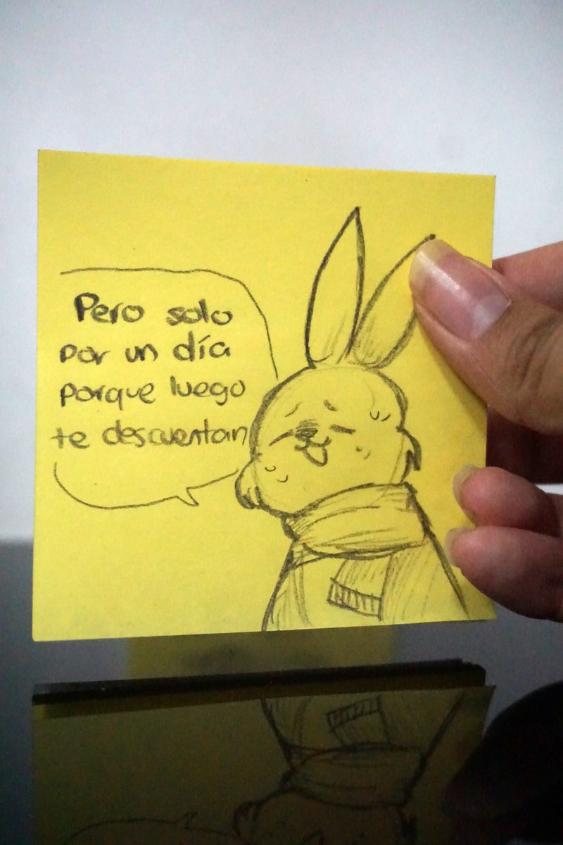 Razón del porque no hay tantos comics del Conejito Godin... ¡esta enfermito! 