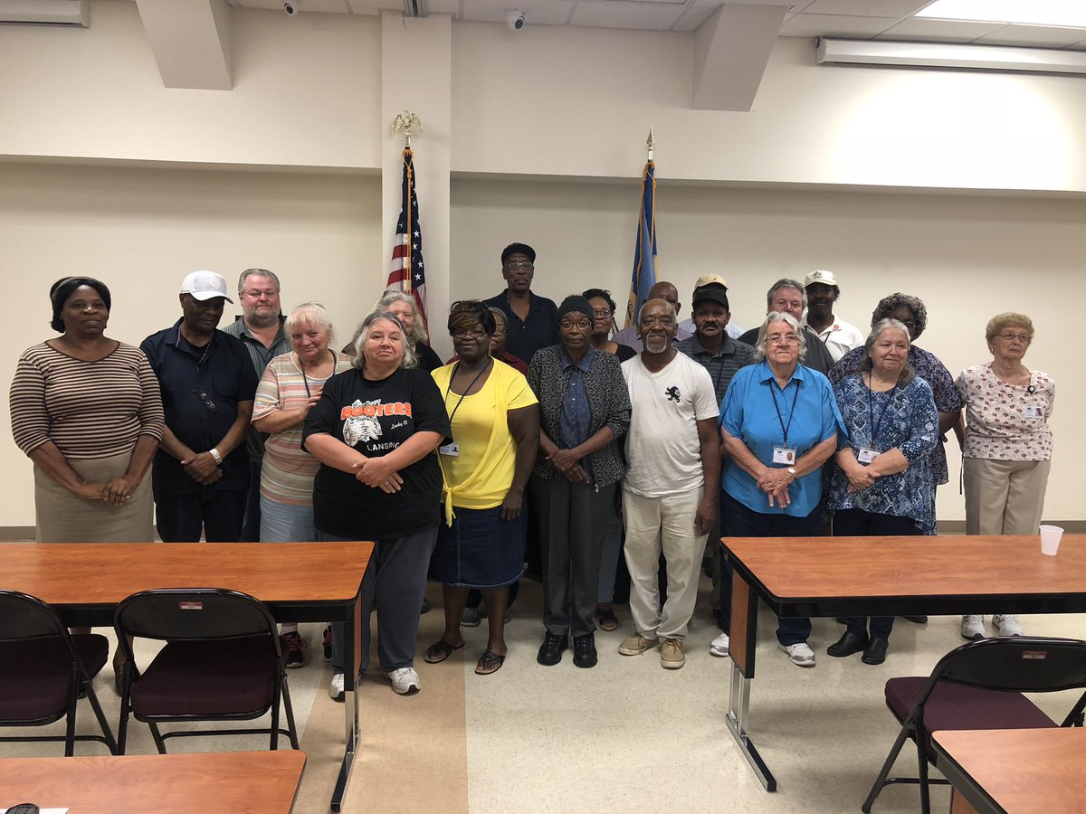 PhillipMooreCG's tweet photo. First State Community Action Agency celebrates National Employ Older Workers Week with all current SCSEP Participants. @CapeGazette https://t.co/aFYNTEIM3U
