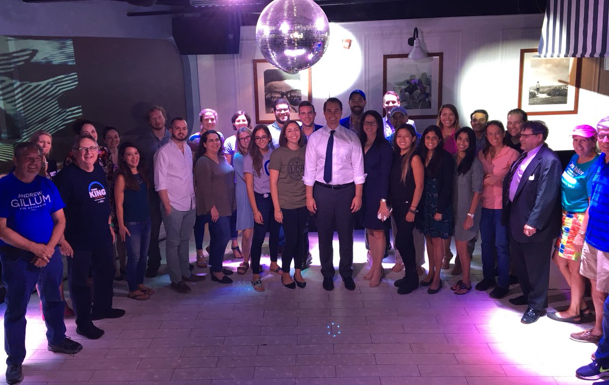 ChrisKingFL's tweet photo. Great being with @PBC_YoungDems! We know this race is going to be won on the ground talking to people about the issues. With your help, we’re going to #BringItHome. https://t.co/XD00kPkBNm
