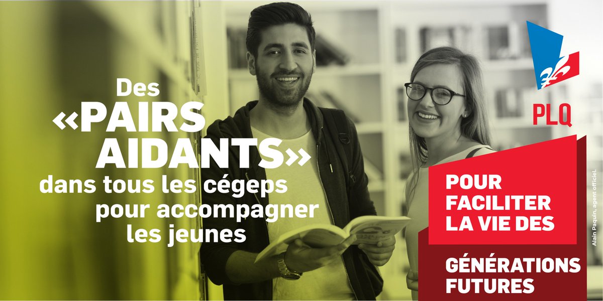 Au #PLQ, nous allons mieux accompagner les étudiantes et les étudiants qui peuvent éprouver des difficultés, notamment financières ou d'apprentissage. 

Nous allons continuer d'agir pour notre jeunesse, c'est notre devoir. 

#Qc2018 #PolQc