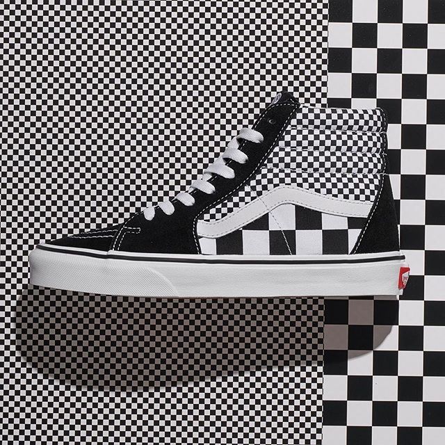 vans sk8 hi mix checker vans sk8 hi mix checker